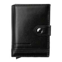 CYPNCartera Tarjetero Hombre de Cuero con Bloqueo RFID Porta Tarjetas de Crédito de Aluminio Pop-up Minimalista Regalos para /SimpleFashion - 227272484 - Ver 2