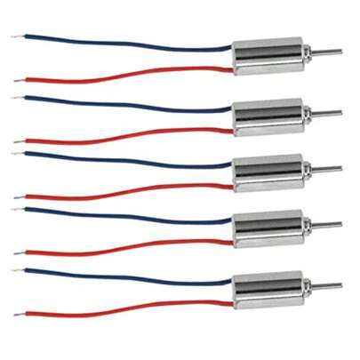 CYPN5pcs DC 4.5V 32250RPM Micro Coreless Motor de bajo ruido DC Hobby Motor para modelo de juguete modelo de avión motor cepillado Micro DC Motor sin núcleoFashion