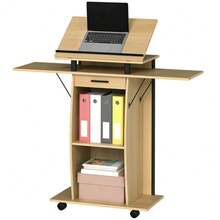 Home Office Desks - Khaki - View 3