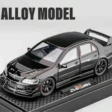 1:32 Scale Metal Diecast EVO Modified Car Model Decoration, Suitable For Bedroom, Living Room, Holidays, Parties, Gift For Car Enthusiasts - Multicolor - View 10