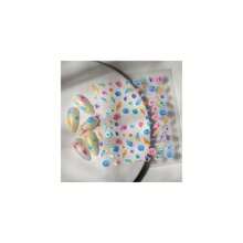 Summer Nail Art Stickers 5D Embossed Se--Adhesive Nail Stickers For Nail Art With Starfish Shell Design Nail Decals Conch Manicure Decorations For Women Artificial Nails Supplies - 風格8 - View 1
