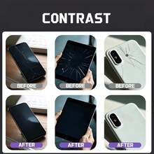 Glass Repair Kit - Effective Windshield Crack Repair Liquid - Smartphone, Tablet, Watch, Car, Camera And Cabinet Door Crack Rapid Repair Kit, Quick Drying, Nano Liquid Fills Cracks, Effectively Repairs Glass Cracks, Screen Glass Repair Solution, Convenient Application Tool Set - 5g - View 10