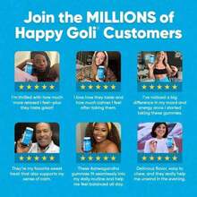 Goli Ashwagandha Gummies With Vitamin D & KSM-66 – Mixed Berry Flavor, Vegan, Non-GMO, Gluten & Gelatin Free – 60 Gummies Per Bottle - 1 包 - 查看 9