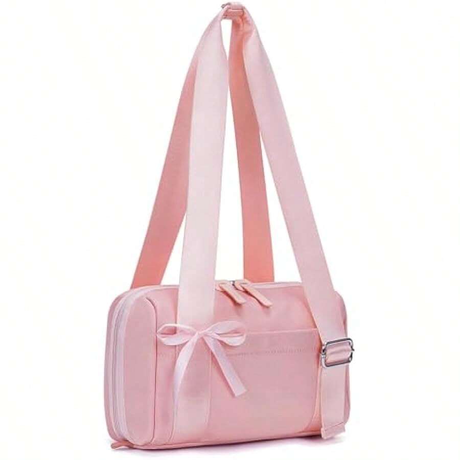 Mini Gym Bag Small Duffle Bags Tote For Women Pink Workout Bag Lightweight For Weekender Travel Sports Yoga Fitness Local Shipping - 粉色 - 查看 1
