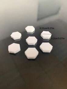 240/480/720/1200pcs Hexagon Extra Thick Double-Sided Foam Tape - Creative Handmade DIY Adhesive Tape, High Adhesive Foam Glue - White - View 4