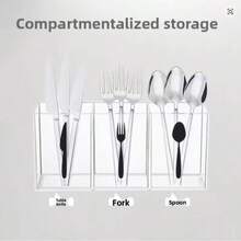 1 st köksställ för porslin, hängande bestickhållare, avrinningsställ, skedgaffel, ätpinnar, förvaringskorg, köksställ för ätpinnar - Multifärgad - Visa 8