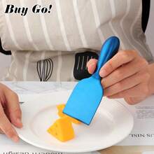 4 piezas de herramientas para queso, cortador de queso dorado, cuchillo, ralladores de queso creativos, herramientas de cocina, espátula para pasteles, cuchillo para mantequilla, set de queso - Oro-B - Ver 3
