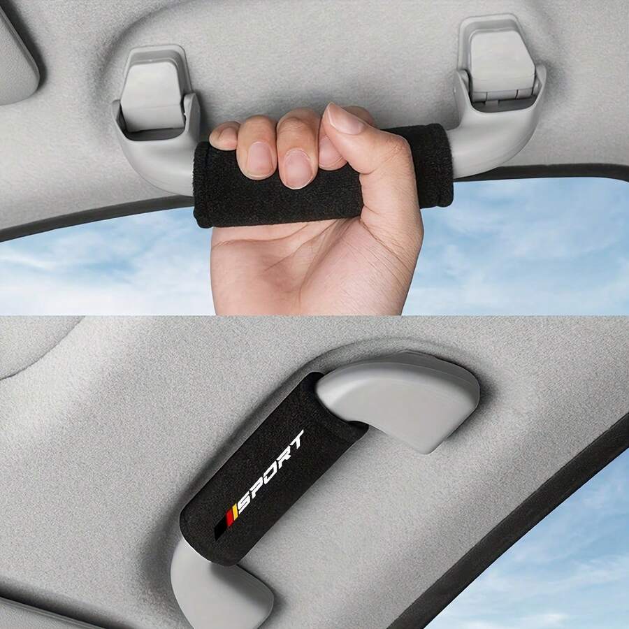 Funda protectora para manijas de puerta de coche/Manga para reposabrazos apta para Audi, BMW, Mercedes-Benz y otros modelos de coche