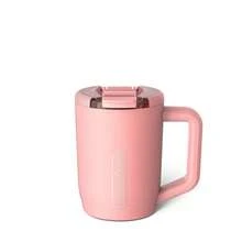 15oz Insulated Travel And Coffee Mug | Built-In Silicone Sleeve And Comfortable Handle - DT1206-1 - View 3