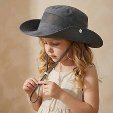 Men's Summer UV Protection Sun Hat, Breathable Hollow Out Sun Visor, Fishing Bucket Hat - Multicolor - View 20