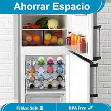 CYPN4 Soporte para 16 de Tazas Organizador de Botellas Apilable - Contenedor de Almacenamiento Para Armario Frigorífico Despensa Almacenar en Encimera Cocina Oficina Portabotellas de PlásticoFashion - 219617114 - Ver 7