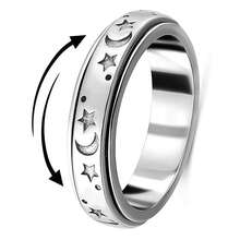 1pc Platinum Plated Silver Ring, , Helps Relieve Anxiety, Suitable As Engagement, Anniversary, Wedding, Birthday Gift Or Expression Of Love