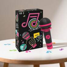 Grab The Microphone Family Karaoke Board Game - Music Trivia Card Game For 2-10 Players, Karaoke Party Games With 250 Lyrics, Family Games For Adults, Christmas & Birthday Gifts, Microphone Fun - 1 - 查看 8