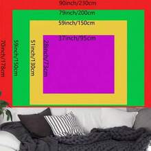 Versatile Glow-In-The-Dark DJ Neon Tapestry For Living Room, Bedroom, Game Room & Parties - Space Music Art - Multicolor - View 4