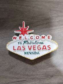 1 件北美美国城市观光手工纪念品树脂 3D 冰箱贴