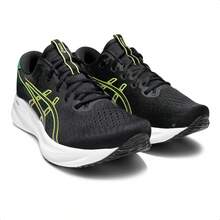 Asics Gel-Excite 11 Men's Tennis Shoes, 100% Original, With Invoice And Warranty. - PRETO / VERDE - 查看 3