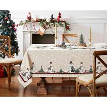 CYPNAvanti Linens - Mantel Accesorios Decorativos de Mesa decoración del hogar de día Festivo colección Country Snowman 60 x 84 PulgadasFashion - 227316949 - Ver 4
