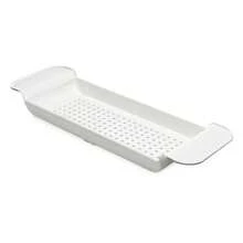 CYPNmadesmart - Bandeja de baño expandible para bañeras Ducha de plástico y Estante de baño Blanco Organizador de baño Multifuncional para Tina Color BlancoFashion - 227838596 - Ver 4