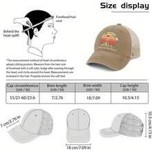 Women's Lightweight Washed Baseball Cap - "Lord, Have Mercy On Me While Out" Engineer Humor Design, Casual Snapback Hat With Sunset Stripes And Star Pattern, Perfect Gift For Engineers, Christmas, Independence Day Outdoor Headwear, Classic Mountain Pattern, Durable Headscarf, Holiday Accessories, Humorous Style, Comfortable Fit, Essential For Holiday Shopping - 卡其色顏料 - 查看 5