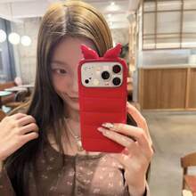 [Popular Item] Cute New Korean Design, Angel Wing Design, Down Jacket Style, Candy Color Smartphone Case, Celebrity-Inspired, Compatible With IPhone 17/17pro/17promax/16/16pro/16promax/15/15pro/15promax/14/14pro/14promax/13/. Winter, Full Protection, Perfect For Men And Women, Fashionable And Creative, Waterproof, Shockproof, Drop-Proof, Scratch-Resistant. - 銀色 - 查看 7