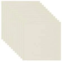 12 piezas de tela de algodón sin blanquear, paños de queso cuadrados, coladores de malla de algodón para jugo, café, filtro de queso, herramienta de fermentación - 12 piezas de aproximadamente 50 x 50 cm - Ver 2