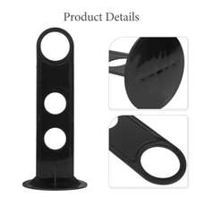 CYPNHemobllo Soporte para Conos de Entrenamiento de Fútbol Paquete de 5 Organizador de Plástico para Marcadores de Agilidad Estante Portátil para Platos de Entrenamiento y Deportes NegroFashion - como en la foto - Ver 4