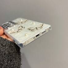 这款奢华高端手机壳采用3D珍珠蝴蝶设计，适用于三星Galaxy S24、Galaxy S25U、Galaxy S23、Galaxy A05、Galaxy A06、Galaxy A07、Galaxy A15、Galaxy A15 Pro、Galaxy A25、Galaxy A35、Galaxy A55、Galaxy A56以及苹果17 Pro Max、17 Pro、17 Air、17、16、15、14、13、12 Pro Max、11等机型。是情人节热门礼物之选。 - 粉色 - 查看 7