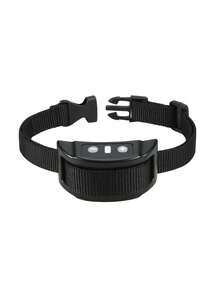 USB充电式自动防吠训练项圈，7档灵敏度调节，静电、震动、蜂鸣模式，尼龙材质超声波宠物防吠训练器，适用于犬类，宠物用品节日礼物 - 彩色 - 查看 13