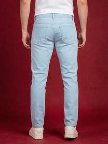 Kit Of 2 Men's Jeans With Lycra – Basic, Comfortable And With A Perfect Fit | Premium Stretch Fabric | Ideal For Everyday Wear - preto+cralo - 查看 6