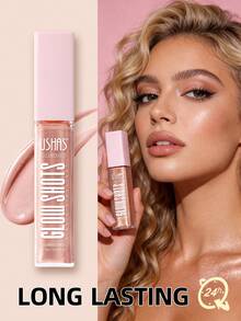 USHAS珠光高光，防水配方，提亮面部妆容，多效合一高光，持久光泽，适合所有肤质，节日和派对妆容必备 - #08 - 查看 4