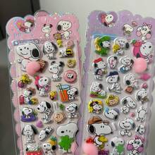 1张动漫卡通贴纸，可爱小猫咪图案，可重复使用防水贴纸，DIY手工贴纸，适用于DIY手机壳、DIY笔记本贴纸、DIY工艺品、笔记本电脑、礼品包装、派对装饰，是完美的节日礼物，也是送给粉丝和朋友的礼物。 - 彩色 - 查看 3