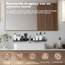 CYPNEstante Organizador Regadera para Baño Estante para Lavabo de Baño Sin Taladro Organizador de Ducha Prueba de óxido Repisa para Pared Colgante Pared Accesorios para Cocina HotelFashion - 227490732 - Ver 7
