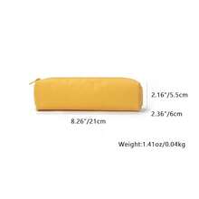 Studen Oxford Cloth Color Pencil Case Bag Storage Cosmetic Bag For Schoolsss - 黃色的 - 查看 3