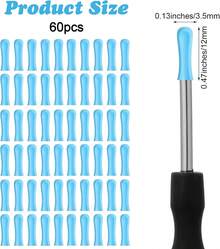 60 Piece Ear Wax Removal Tool Replacement Tips Set For Teens Adults - 單色 - 查看 2