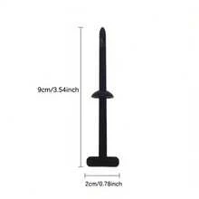 300/500/1000pcs Black Cable Ties, High Tensile PP Material Anti-Aging, Odorless, Convenient Bundling Straps, Fixed Nail Design Anti-Loosening, Suitable For Fenders/Trunk Liners, Automotive Repair Universal Clips, Home/Car Universal Clips, Easy Installation - Universal Car Cable Tie Buckle - View 4