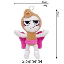 Dandy's World Dream Forest Series Plush Doll - Multi Character Theme Doll Family Photo, Christmas Window Display/Thanksgiving Souvenir, Plush Craftsmanship With Macaron Color, Stress Relief Companion Gift For Young People,Christmas Birthday Gift - Màu Hồng  San hô - Xem 5