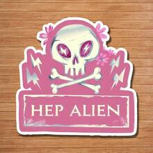 3英寸耐磨防刮PVC贴纸 - 动漫创意防水贴纸，可重复使用，适用于行李箱/笔记本电脑/滑板/移动电源/头盔，粘性强，色彩鲜艳持久 - 3吋/7.62厘米 - 查看 9