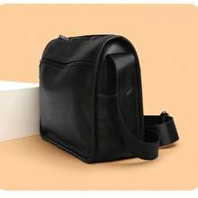 Genuine Leather One Shoulder Crossbody Bag, Large Capacity Multi-Zipper Shoulder Bag, Daily Commute Backpack, Real Leather Men's Shoulder Bag, Large Capacity Leather Crossbody Bag - Multicolor - View 4