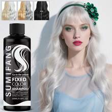 半永久性固色染发洗发水，持久显色不褪色，一次洗发即可双重功效，瞬间上色，只需几分钟即可打造亮泽秀发，更有粉色、蓝色、紫色、灰色等多种炫酷色彩可选。在万圣节、圣诞节等节日期间，使用这款染发剂轻松打造吸睛造型，展现个性魅力。 - 彩色 - 查看 18