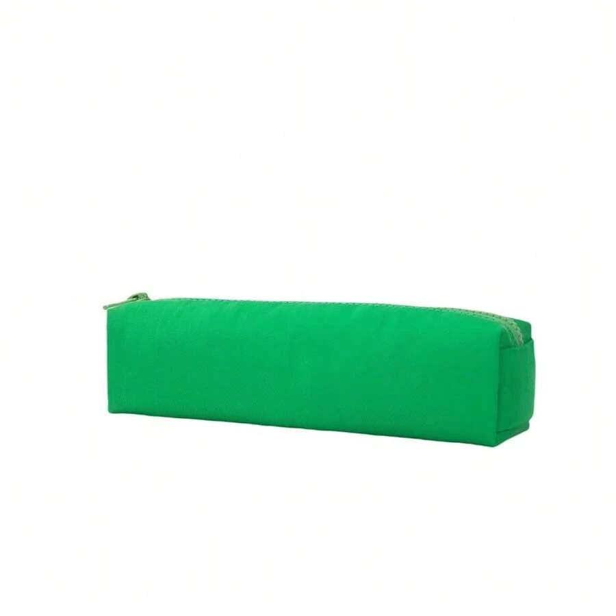 Studen Oxford Cloth Color Pencil Case Bag Storage Cosmetic Bag For Schoolsss - 草綠色 - 查看 1
