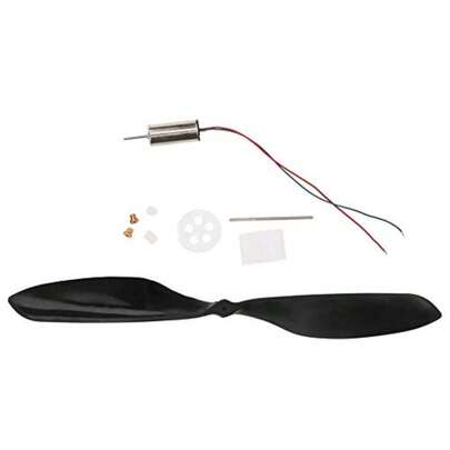 CYPNMotor sin Núcleo 716 para Avión RC Caja de Cambios de Alta Velocidad con Hélice Accesorio para Juguetes Radiocontrol Material ABS para 7-14 AñosFashion
