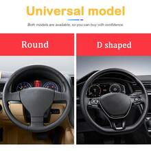 Bling Car Steering Wheel Cover, 15 Inch Rhinestones Soft Leather Elastic Steering Wheel Protector, Sparkly Crystal Diamond For Women Girls, Car Interior Accessories For Most Cars,Home Décor,Car Accesssories,Car Decor,Car Essentials,Car Stuff,Valentine's Day,Car Acessesories Women (Pink) - 粉色 - 查看 8