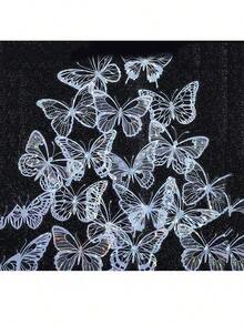 20pcs Colorful Butterfly Cake Decorations For Wedding, Birthday, Party - Multicolor - View 2