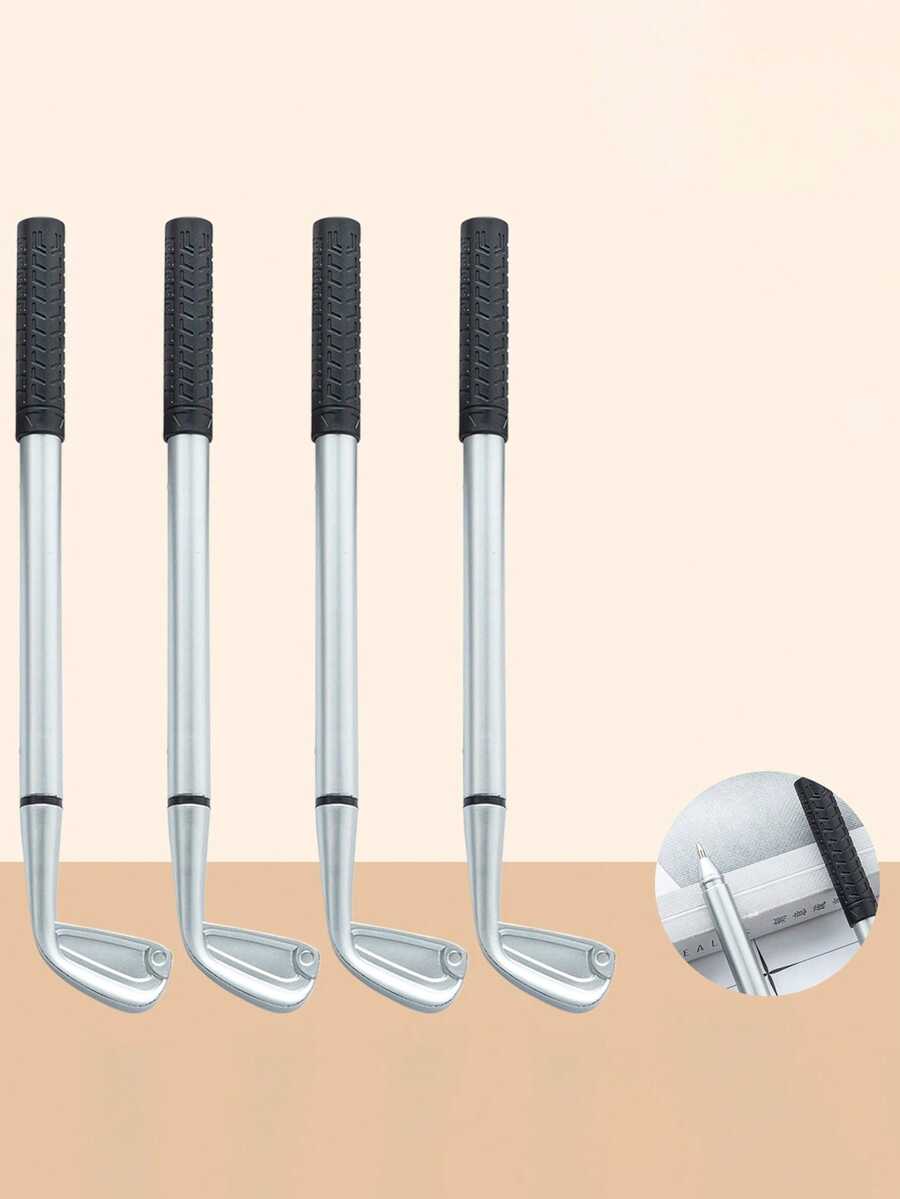 1pc New Golf Club Shaped Ballpoint Pen, Plastic Golf Club Pen, Golf Gift Pen - Multicolor - View 1