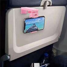Foldable Adjustable Airplane Phone Holder Stand - Portable Travel Desk For Flight, Train, And Car Seats - Rotatable, Selfie-Capable, And Universal Compatibility Compatible With IPhone, Android Phone, Gift For Birthday, Family, Friends Gifts Birthday Phone Stand Phone Accessories Strong Load-Bearing - Multicolor - View 11