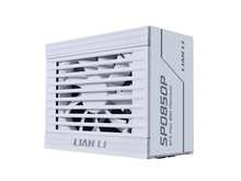 Lian Li SP Platinum 850W SFX Form Factor Power Supply With 12V-2x6 Connectors - ATX 3.1 & PCIE 5.1 Compliant - Low-Noise - Fully Modular - 105°C Capacitors - 10 Year Warranty - White (SP0850P.W) - 美規B型插(110-127V) - 查看 2