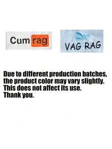 2条/套 12英寸超柔软刺绣趣味创意手帕，送给男友、女友、爱人、妻子和其他成年人的幽默礼物，适合情人节、周年纪念日、母亲节、单身派对、浴室装饰和其他场合。 - 彩色 - 查看 11