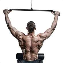 ccV3VOGUE Barra De Tracción De Bíceps Y Tríceps Barra De Tracción Maquina Musculacion En Casa Poleas Gimnasio Accesorio De Cable De Culturismo para Entrenamiento De Extensión De Trícepsnn - 31 pulgadas - Ver 1