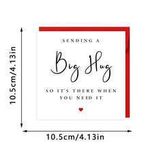 送上一个大大的拥抱，让你在需要的时候感受到温暖，想念卡，异地恋卡，拥抱卡，思念卡 - 彩色 - 查看 7