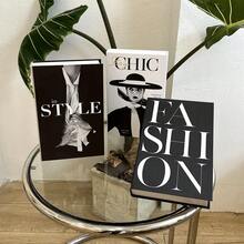 1pc/2pcs/3pcs Foldable Decorative Fake Books, Modern Minimalist Decor Books, Home & Office Bookshelf Decor, Designer Inspiration Photography Props, Decorative Simulation Books, Suitable For Home, Office, Hotel, Cafe, Store, Live Streaming Bookshelf, Handmade Accessories Display Rack, TV Cabinet, Desk, Cabinet - One Size - View 4